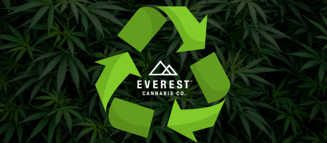 Recycling program at Everest Cannabis Co.